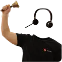Faceless ringing a bell