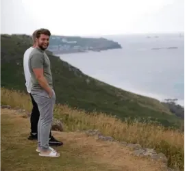 Dan and ryan smiling