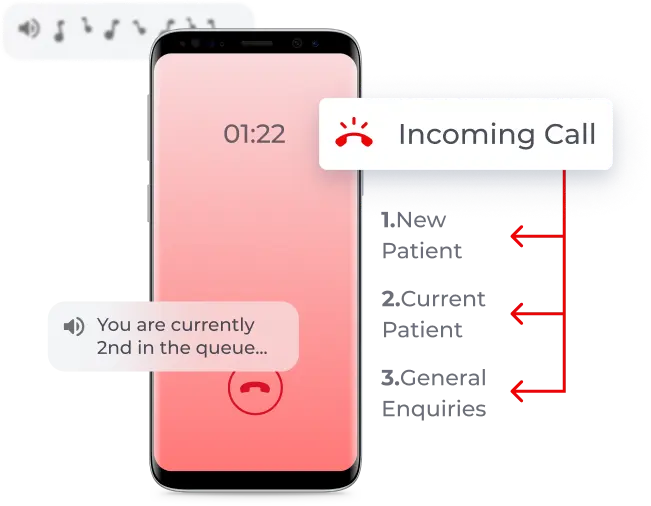 incoming call estate agent