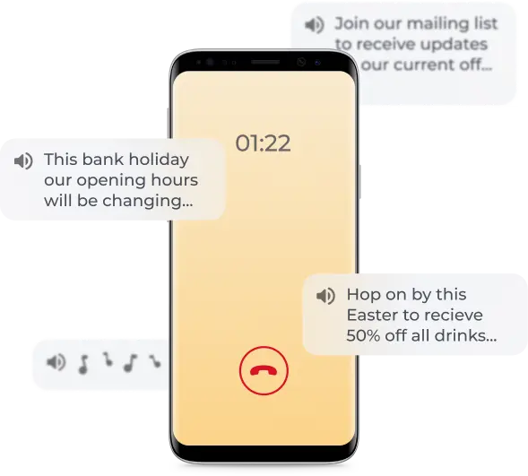 on hold marketing hospitality