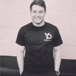 Ryan in black and white