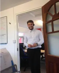 Ryan with headset