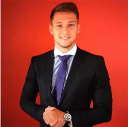 Ryan red backdrop