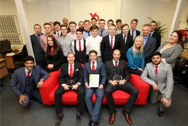 Yotel team in suits
