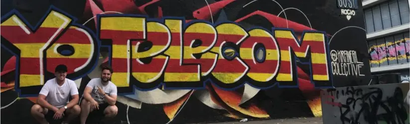 Yo tel wall art